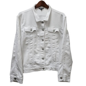 Buffalo David Bitton Denim Knit Jean Jacket Women's Size XL